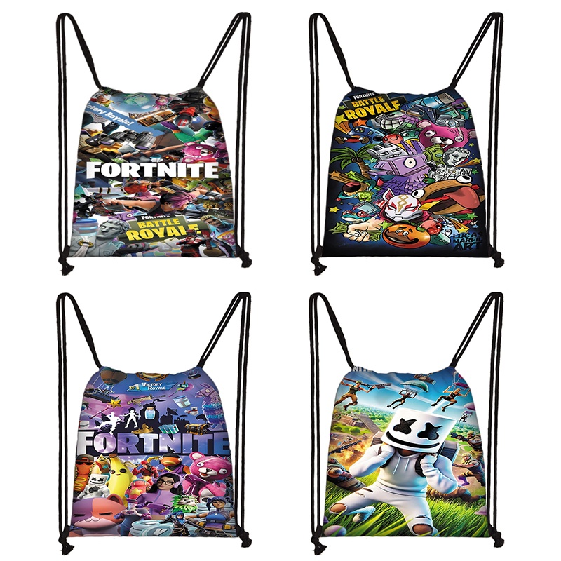 Fashion Backpack Women - Çocuk Baskılı Alışveriş Çantası için İpli