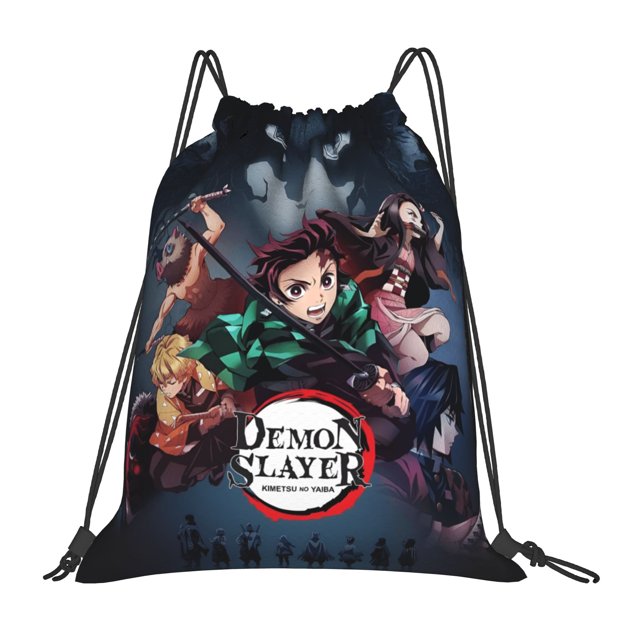 Drawstring Gym Bag - Özel D-Demons Slayers İpli Sırt Çantası