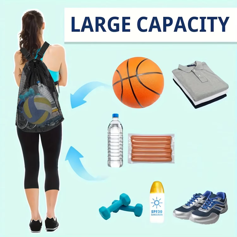Taşınabilir İpli File Sırt Çan - Drawstring Gym Bag incelemesi ve fiyatı