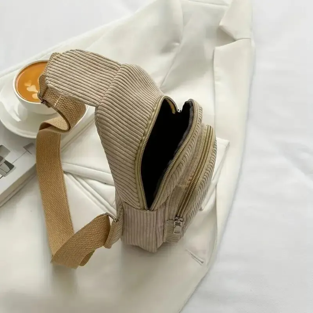 Vintage Kadife Crossbody Çanta - Sling Backpack Shoulder incelemesi ve fiyatı
