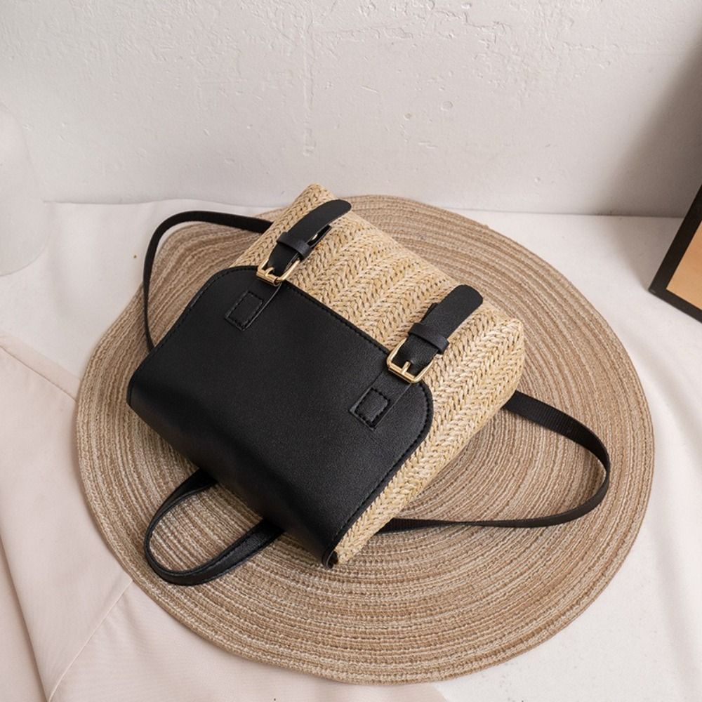 Trend PU Deri Hasır Sırt Çanta - Leather Backpack Vintage incelemesi ve fiyatı