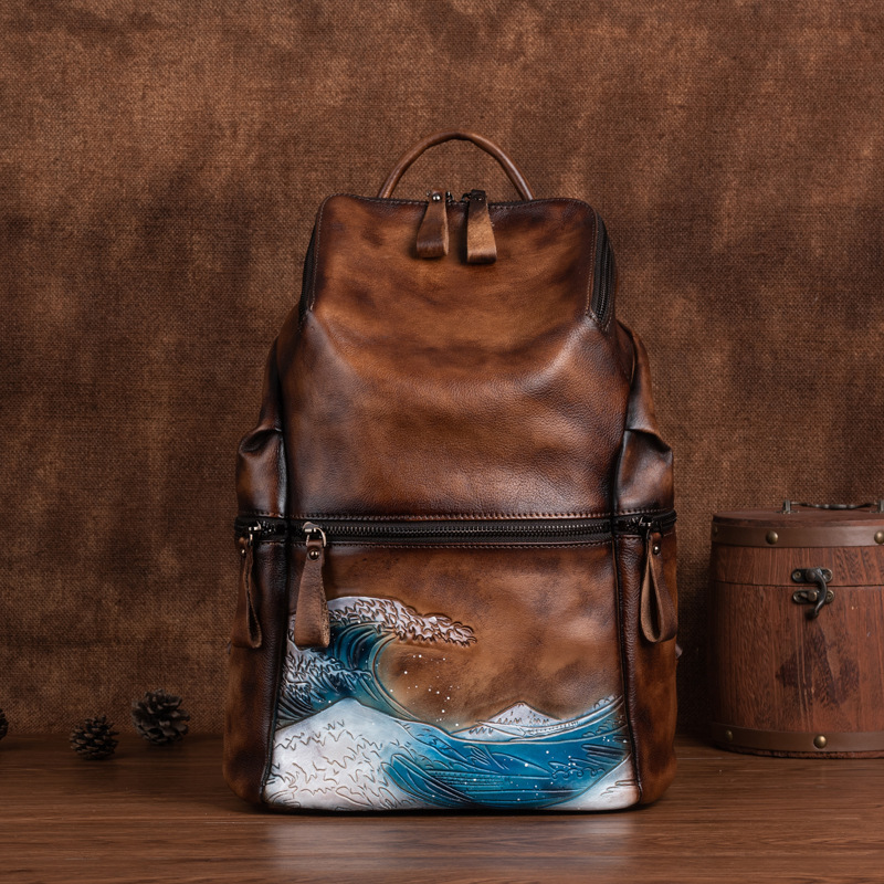 Johnature Hakiki Deri Kadın Sı - Leather Backpack Vintage incelemesi ve fiyatı