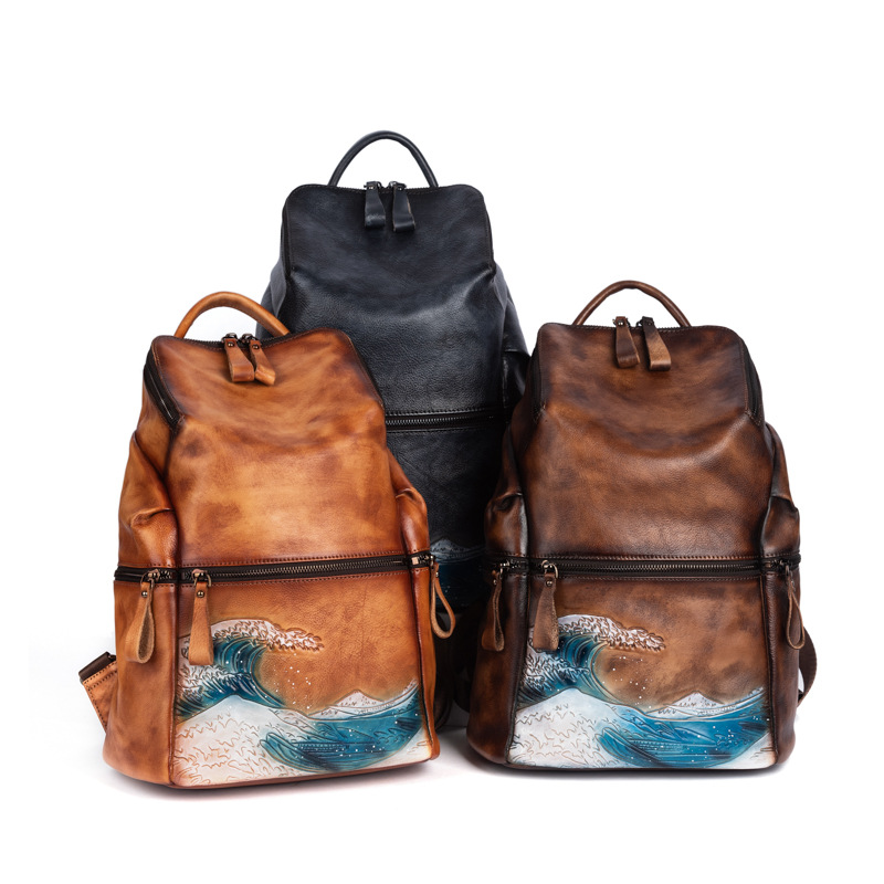 Johnature Hakiki Deri Kadın Sı - Leather Backpack Vintage incelemesi ve fiyatı