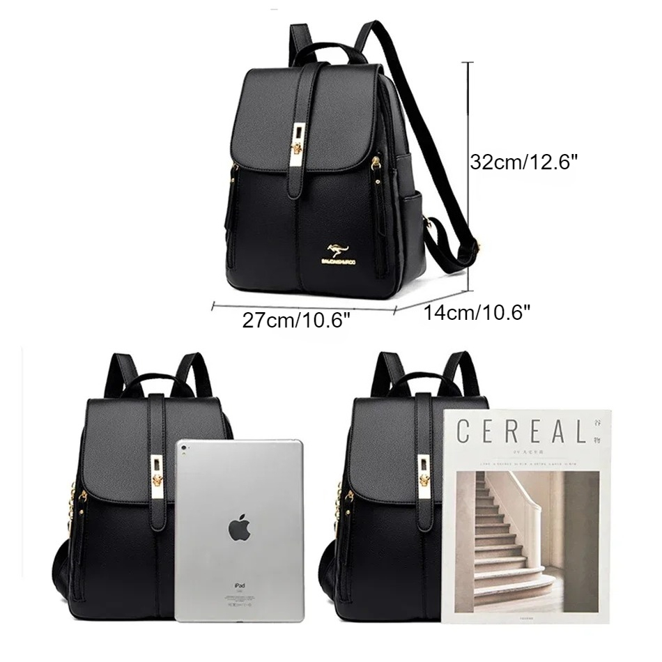Kadın Deri Büyük Kapasiteli Sı - Leather Backpack Vintage incelemesi ve fiyatı