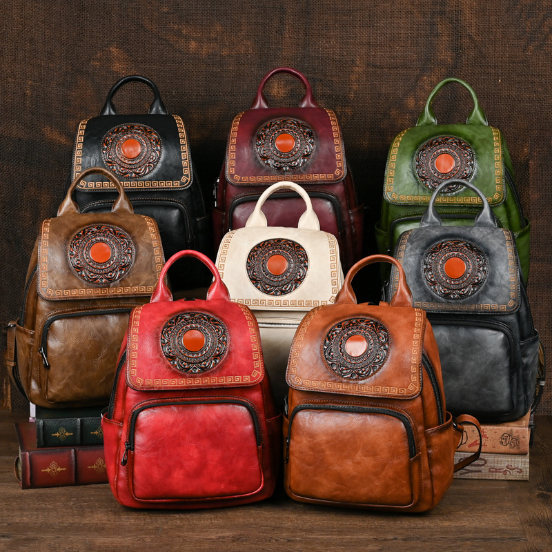 Johnature 2026 Yeni Vintage El - Leather Backpack Vintage incelemesi ve fiyatı