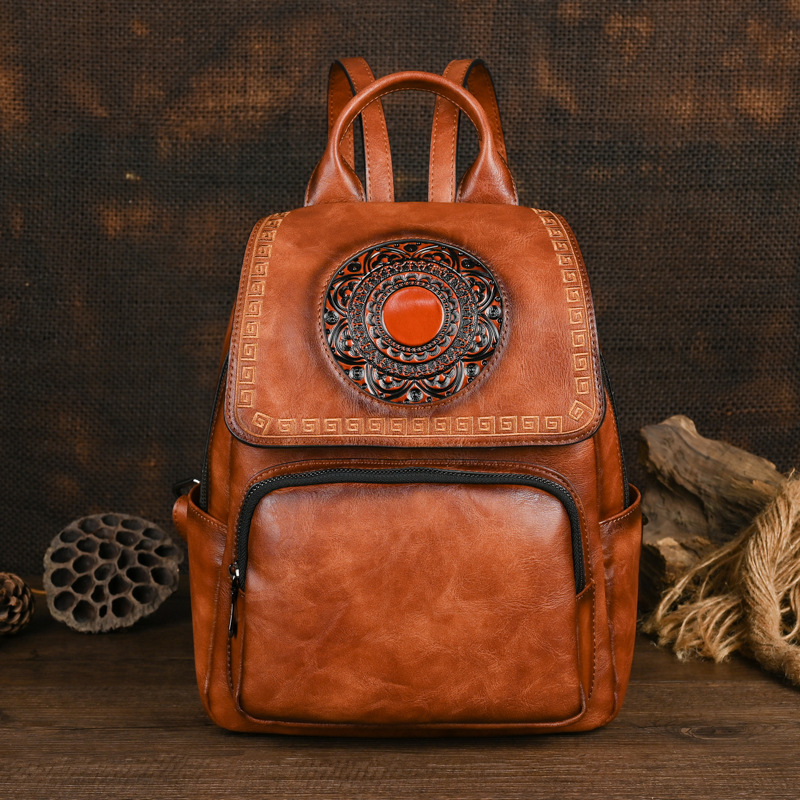 Johnature 2026 Yeni Vintage El - Leather Backpack Vintage incelemesi ve fiyatı