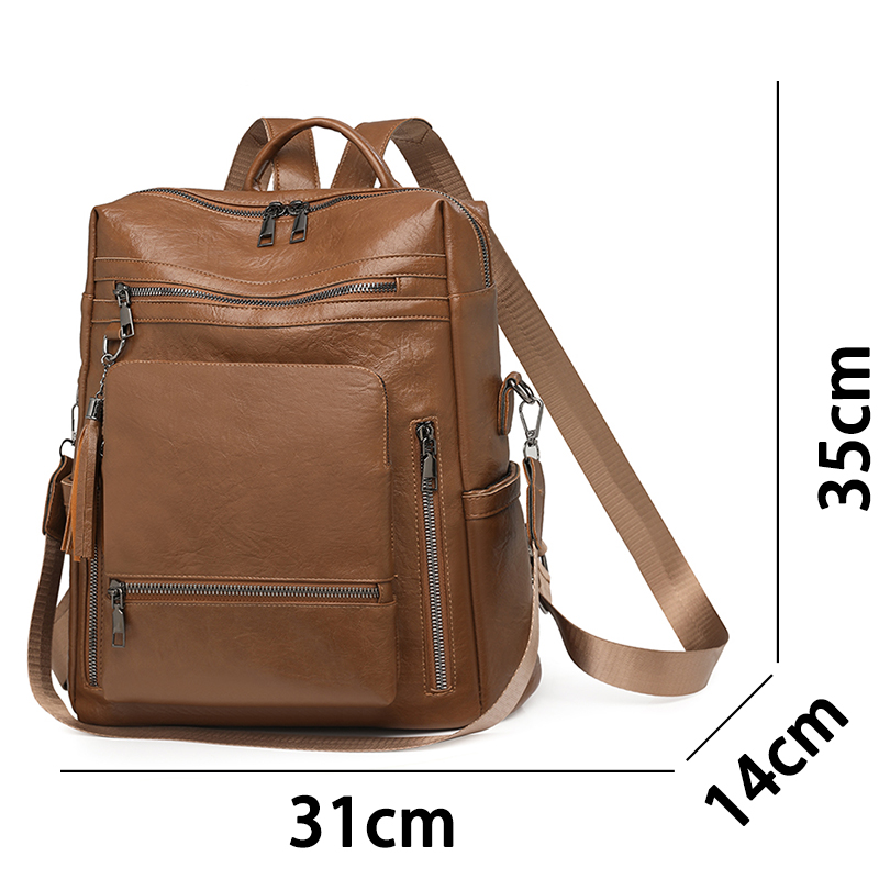 Vintage Deri Görünümlü Sırt Ça - Leather Backpack Vintage incelemesi ve fiyatı