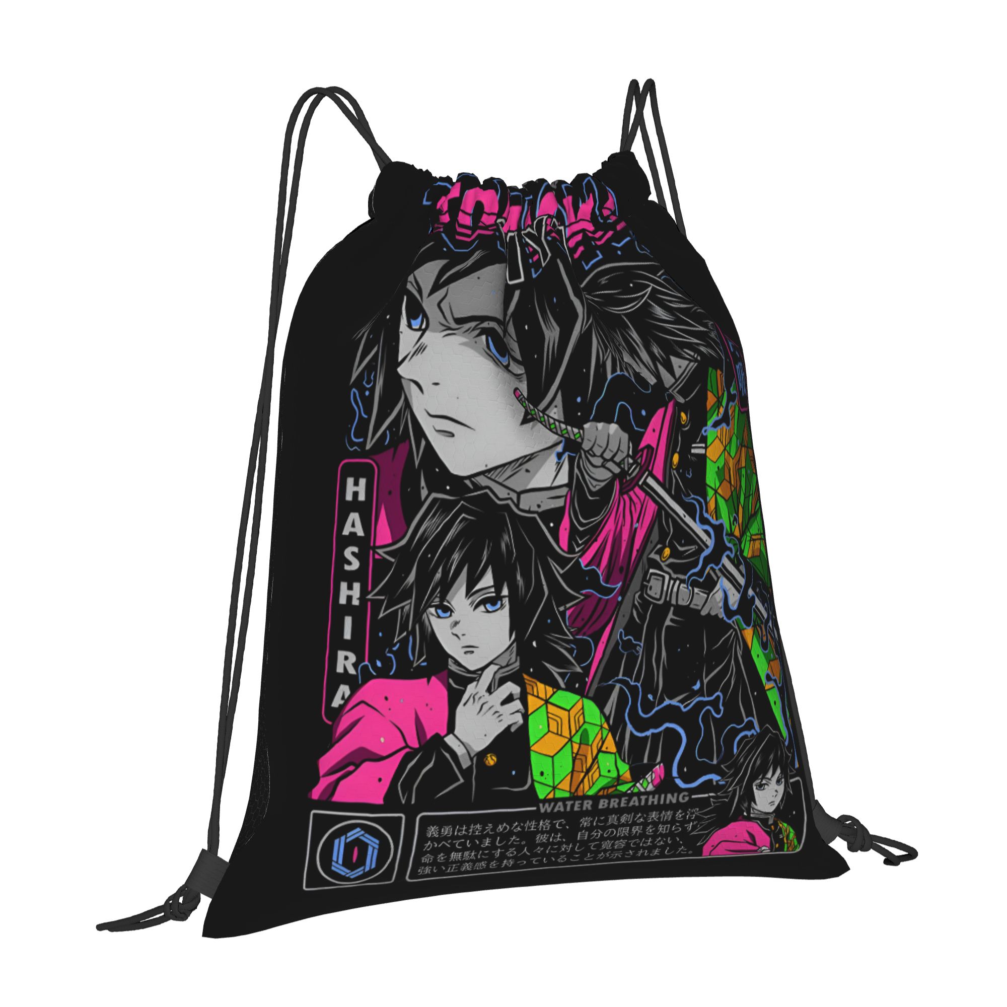 Özel Demon Slayers İpli Çanta  - Drawstring Gym Bag incelemesi ve fiyatı